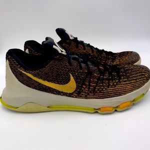 Nike KD 8 Sabertooth Tiger 749375-880 Men's Shoes Pre-Owned Size 14